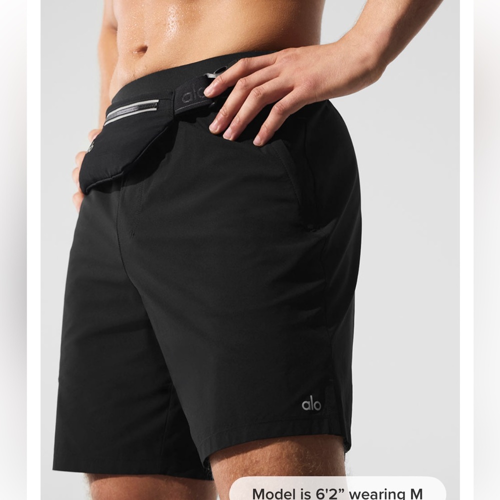 9TH RESTOCK ALO Yoga Men’s “Repetition” Short 7” Inseam Linerless (M)